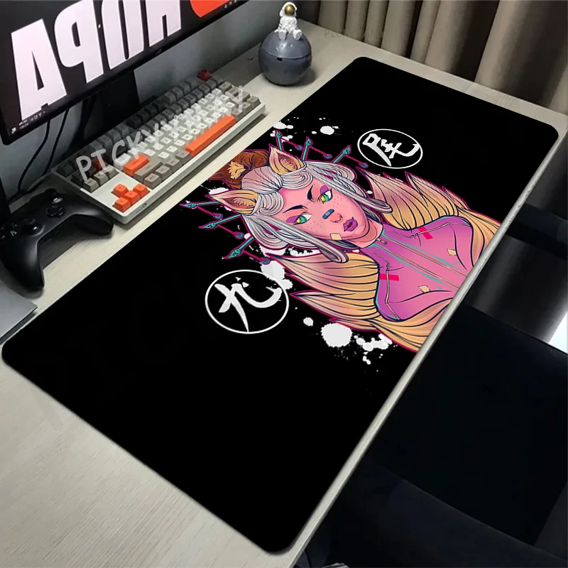 

Beast Mouse Pads Chinese Mythology Gaming Mousepads 400x900 Large Mousepad Gamer Rubber Mat Company Desk Pad Design For Gift