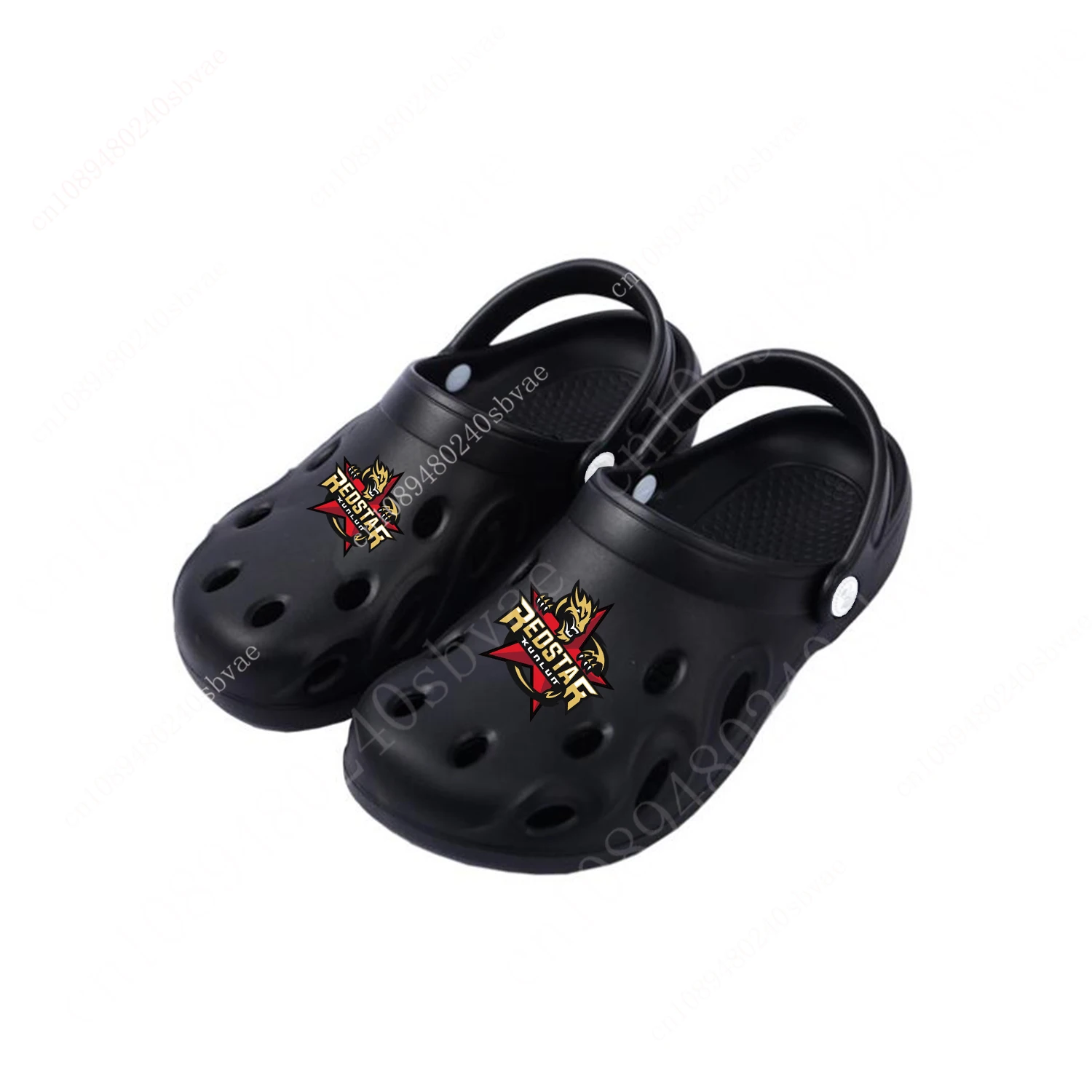 Куньлуньская красная звезда Kunlun Red Star Hockey Custom Clogs Mens Women Teenager Sandals Bespoke Clog Shoe Hole Slippers