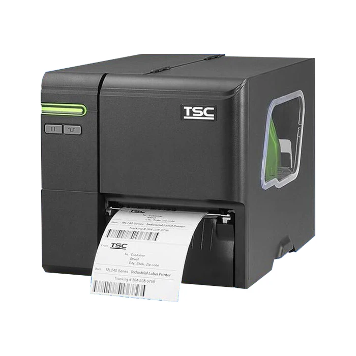 MH2410/MH240 203dpi USB Thermal Label Printer For Satin Textile Adhesive Labels In Stock