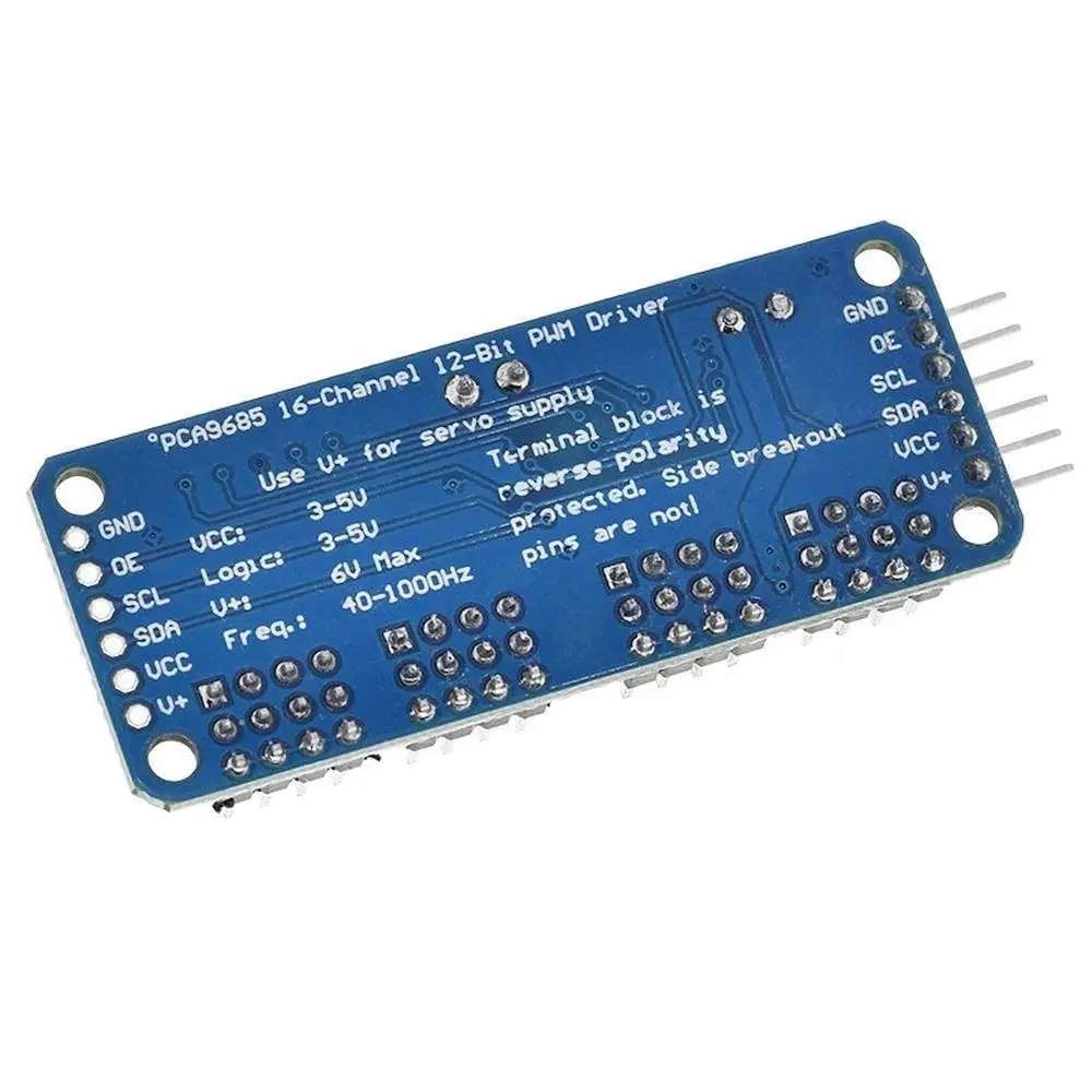 PCA9685PW 16 Channel 12-Bit PWM Servo Shield Driver I2C Interface PCA9685 Module