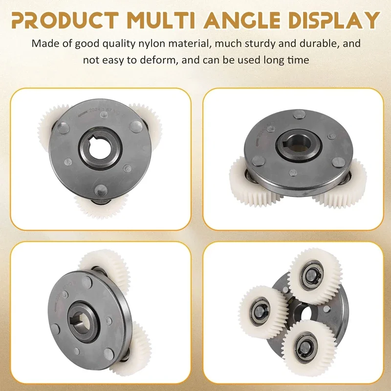 E-الدراجة موتور النايلون والعتاد مجموعة القابض 36T 38x12 مللي متر الكواكب والعتاد مع 70 مللي متر مجموعة القابض لمحرك Bafang دراجة كهربائية 250 واط-350 واط #5