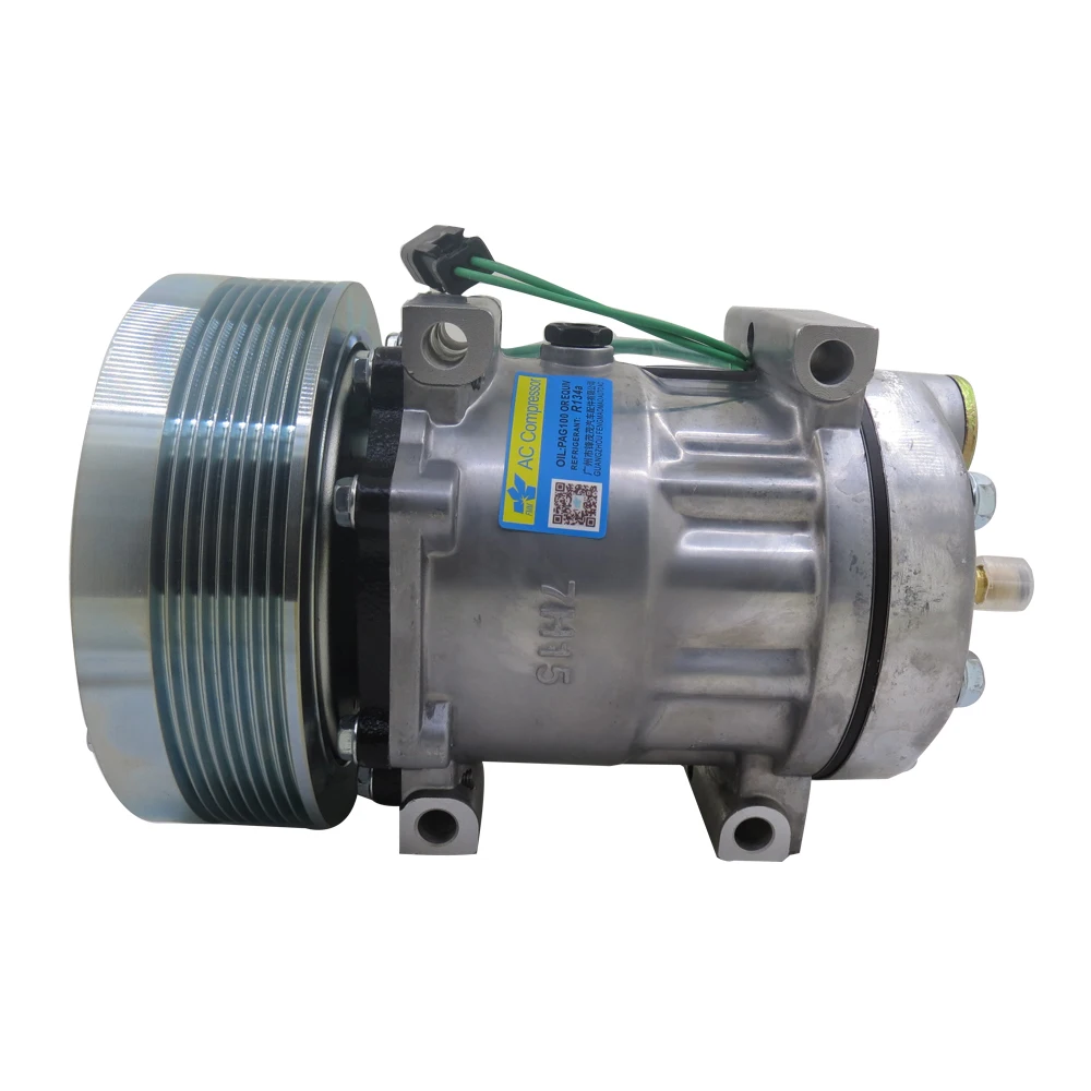 

7H15 24v 8pk Air Conditioning Ac Compressor For Carter Caterpillar 709 1630872 1835106 1630872 4301 4769