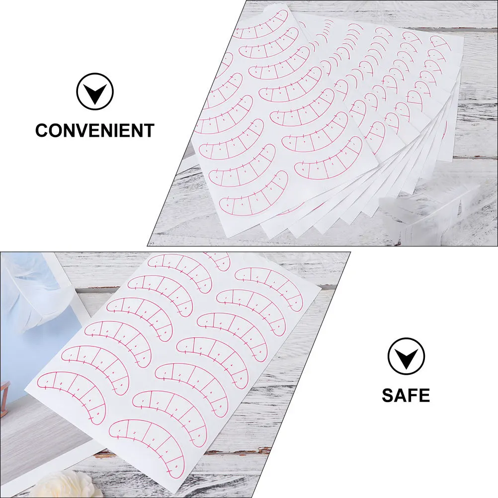 320Pcs Eyelash Extension Sticker Under Eye Pads for Lash Isolation Positioning Grafted Eyelashes Adhesive Patches Makeup Tool