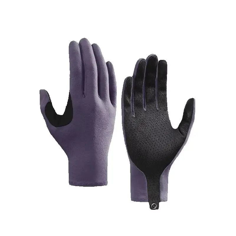 New hiking and mountaineering wool sports gloves for cycling, fitness, dynamic temperature control, anti slip, breathable gloves