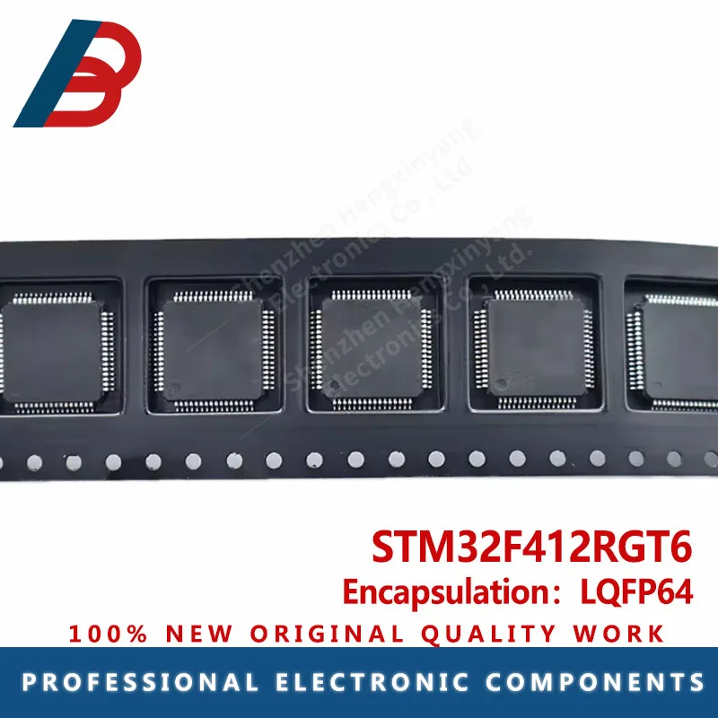 10PCS STM32F412RGT6 STM32F412 32F412RGT6 STM32F412RGT6TR LQFP-64 MCU