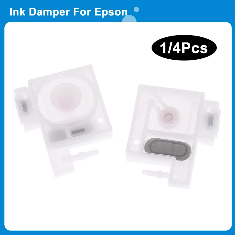 1/4Pcs Ink Damper ForEpson DTF L1390 L1800 L800 Dumper Filter ForEpson-Mutoh-Xuli Inkjet i3200 i1600 4720 XP600 5113 Printer