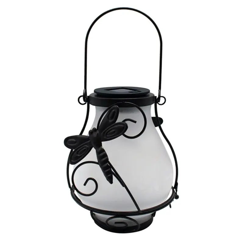 

AEE6-Outdoor Lanterns Solar Lantern Outdoor Lights With Flame Lights, Waterproof Hanging Solar Lanterns For Garden Decor