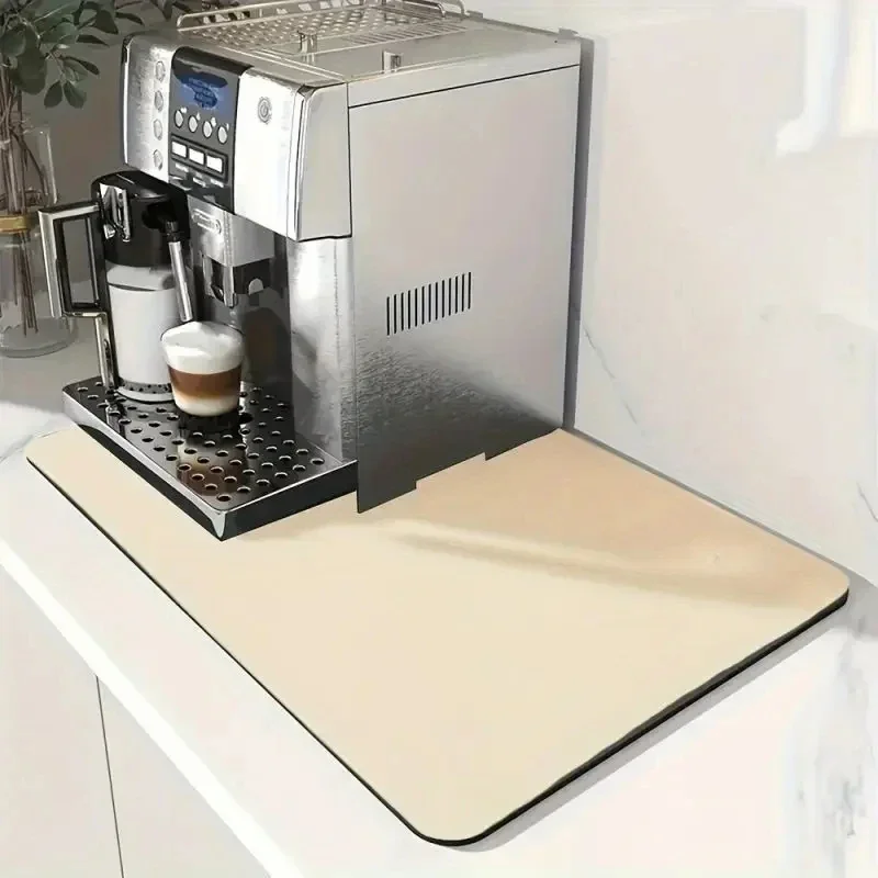 Kaffeemaschine, rutschfest, rein, mehrfarbig, wasserdicht, hitzebeständig, leicht zu reinigen, Matte, Teppich für Küchenarbeitsplatte, Heimdekoration – Detail 3