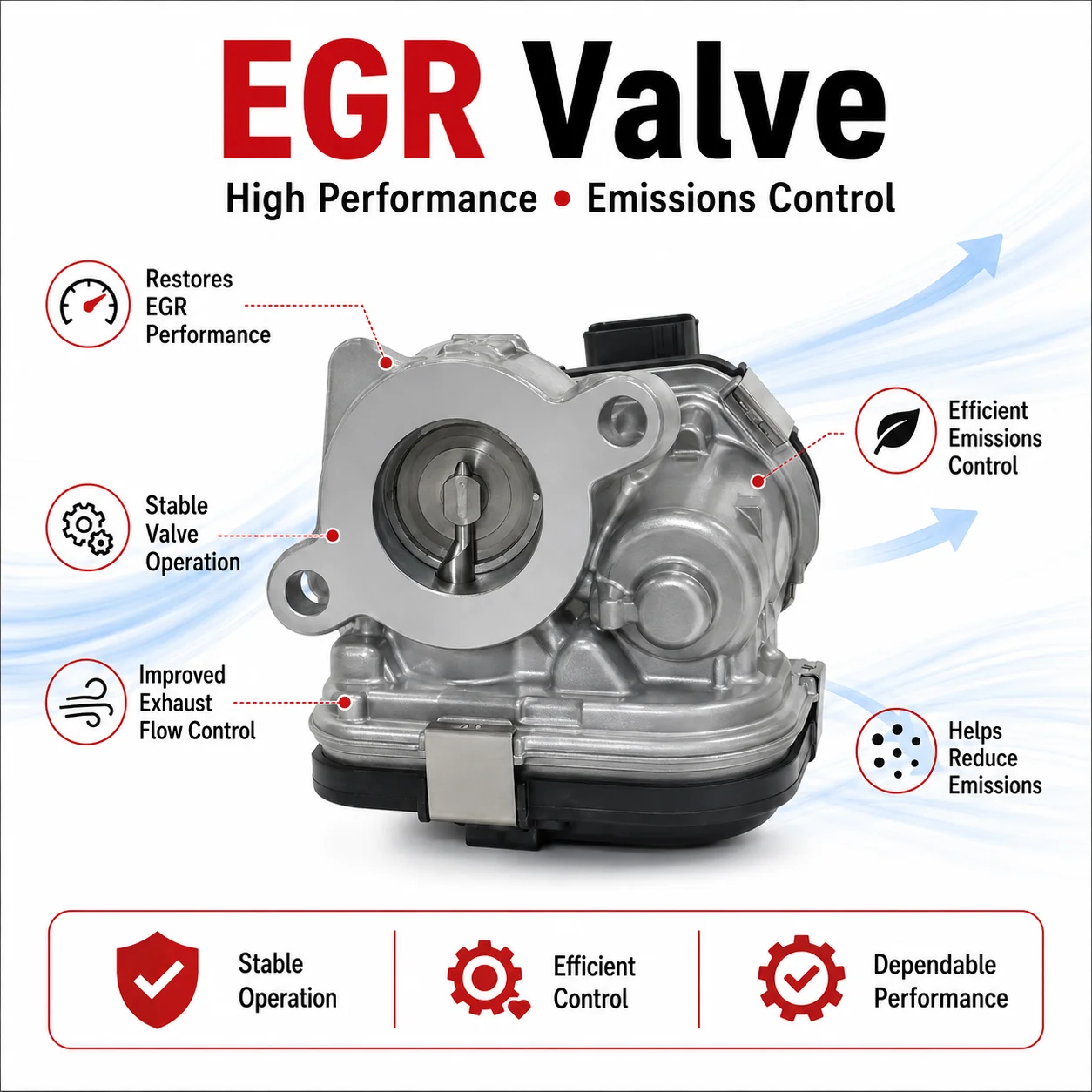 14710-5TA0A EGR Valve Exhaust Gas Recirculation Control Valve for Nissan Sentra 2013-2019 1.8L L4 Replacement Part