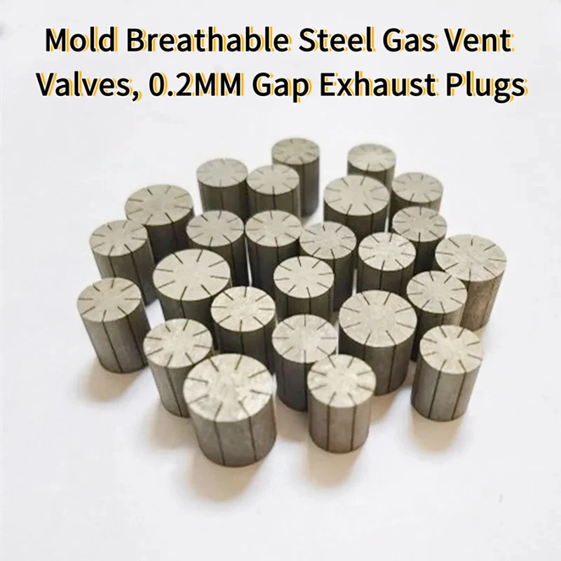 50Pcs Breathable Steel Gas Vent Valves, 0.2MM Exhaust Plugs Discharging Gas From Cavity
