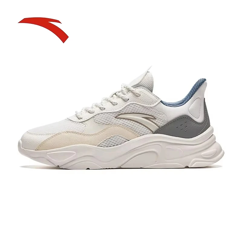 

ANTA Little Millennium |Mesh breathable casual men's trendy retro comfortable soft sole thick sole wear-resistant sports shoes