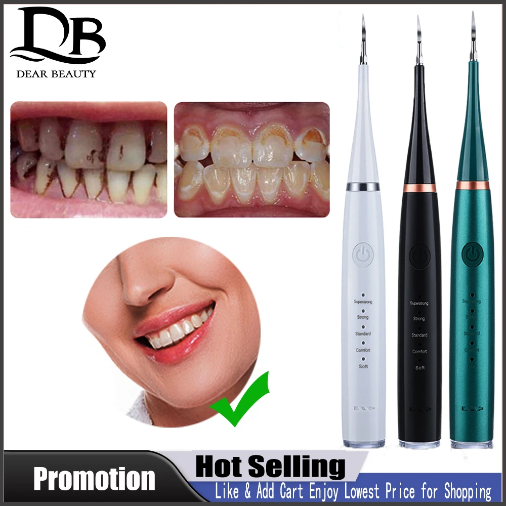 

Household Electric Dental Scaler Teeth Whitening Cleaner Remove Dental Calculus Yellow Tartar Fresh Breath Oral Care IPX6