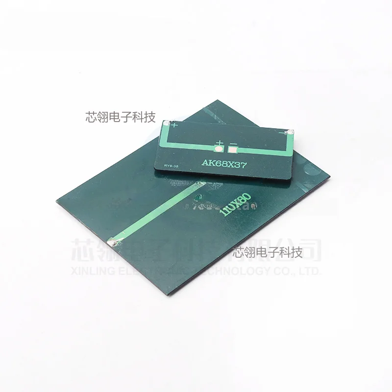 Solar energy Glue board solar panels 12V5V6V Rechargeable battery DIY photovoltaic panel power generation panel folding