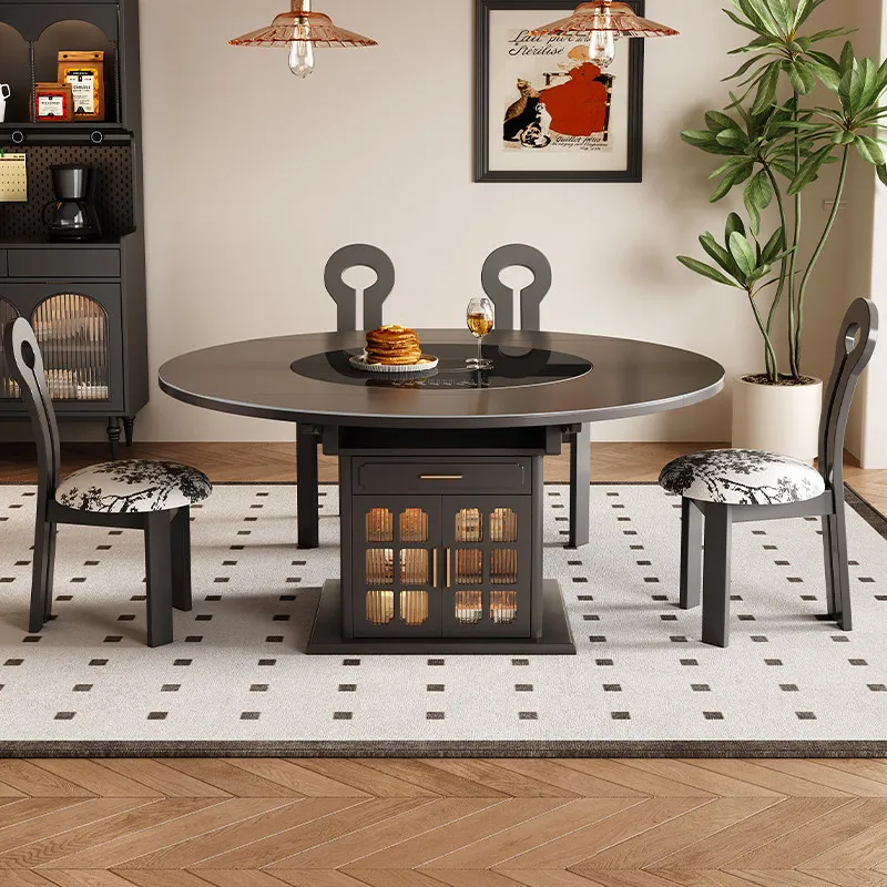 Italian Items Dining Tables Space Legs Minimalist Nordic Modern Dining Tables Luxury Expandable Mesas Comedor Furniture For Home