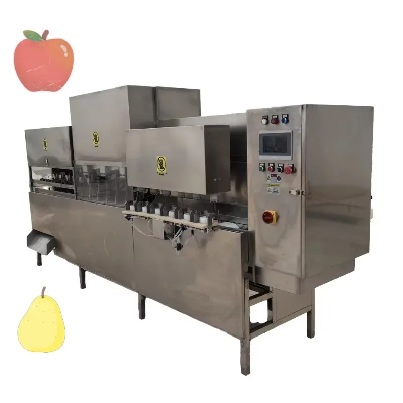 Customized Automatic Apple Core Remove Slicer Machine Apple Peeling and Cutting Machine Apple Core Removing Slice Machine