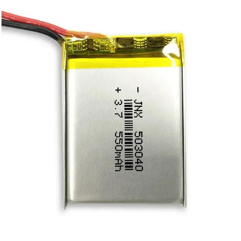 1-2PCS 503040 3.7V 600mAh Polymer Lithium Rechargeable Battery for GPS Navigator MP5 Bluetooth Headset PS4 503040 Batteries