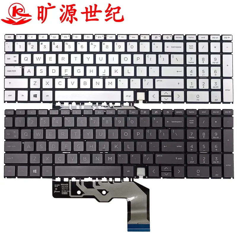 For HP ENVY 15-ED EE TPN-C149 15M Built-in Keyboard US Layout Notebook Keyboard