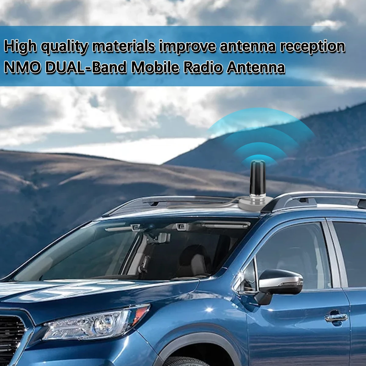 ABBREE Antena NMO Mount Dual Band UHF VHF 136-174MHz400-470MHz do samochodów ciężarowych Ham Radio Amateur Vehicle Mobile Radio Akcesoria — zdjęcie 7