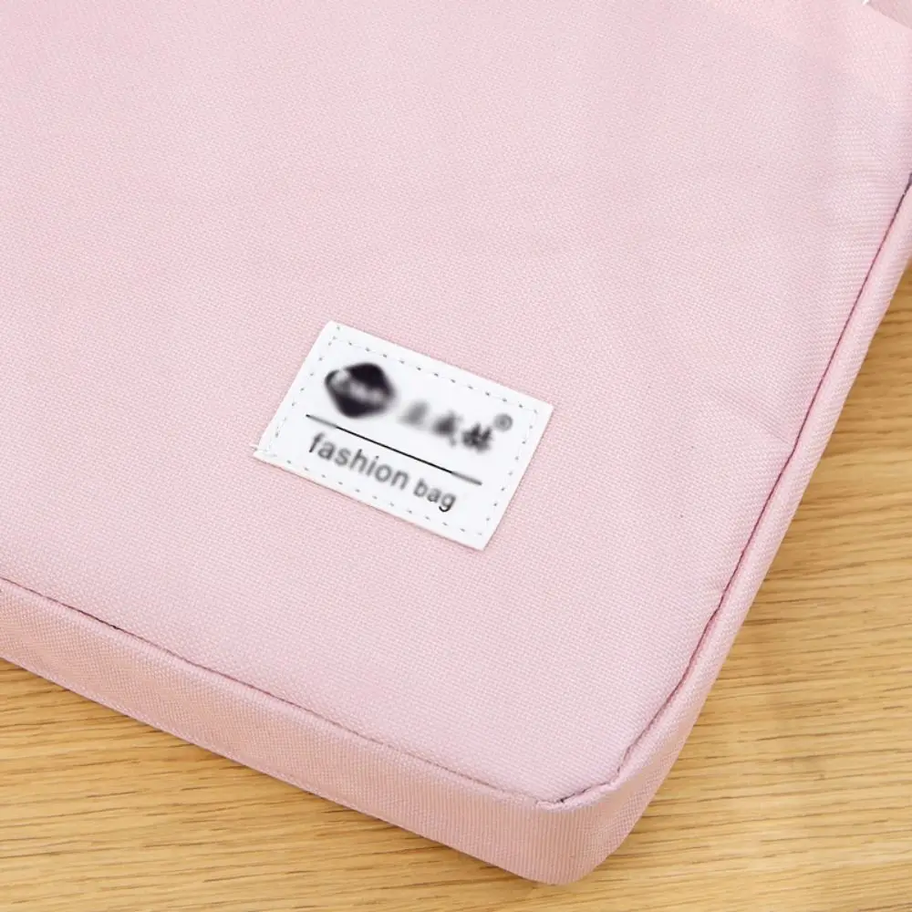 

Large Capacity Document Storage Bag Oxford Cloth Waterproof A4 File Organizer Double Layer Lightweight Minimalist File Folder