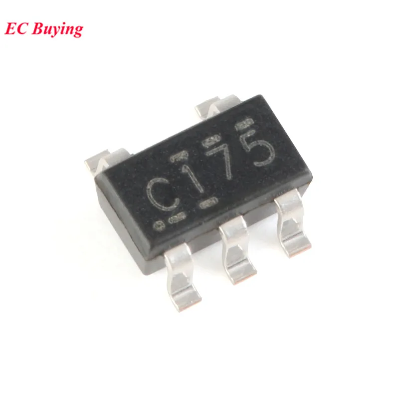 50Pcs/10pcs SN74LVC1G17DBVR SOT23-5 SN74LVC1G17 74LVC1G17DBVR C175 SOT-23-5 Single Schmitt Trigger Buffer Logic Chip IC