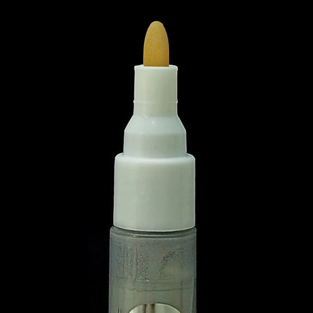 

60 pcs Paint Pen Replacement Nibs Tips 29 6mm Extended Brush Heads Yellow Supplies Practical Long Use