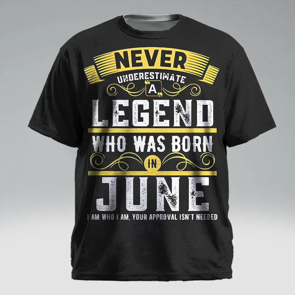 

Мужская футболка с коротким рукавом больших размеров S-9xl: Text-Chic Vibe Sleek Witty Phrases, устойчивая к морщинам, идеально подходит для повседневного использования