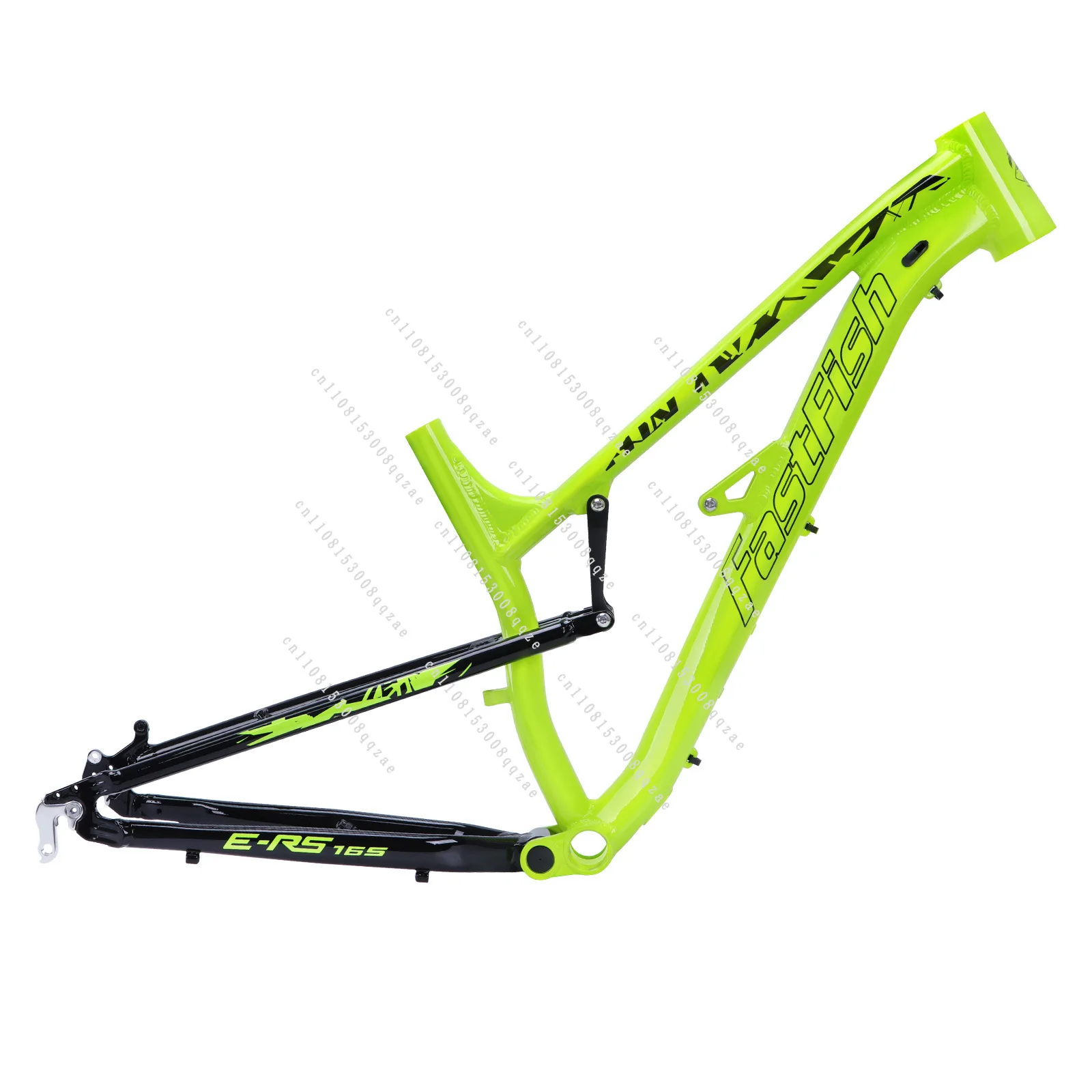 Customized Full Suspension MTB Bike Frame 26 27.5 16inch Aluminum Alloy Downhill Enduro Mountain Bicycle  Frame