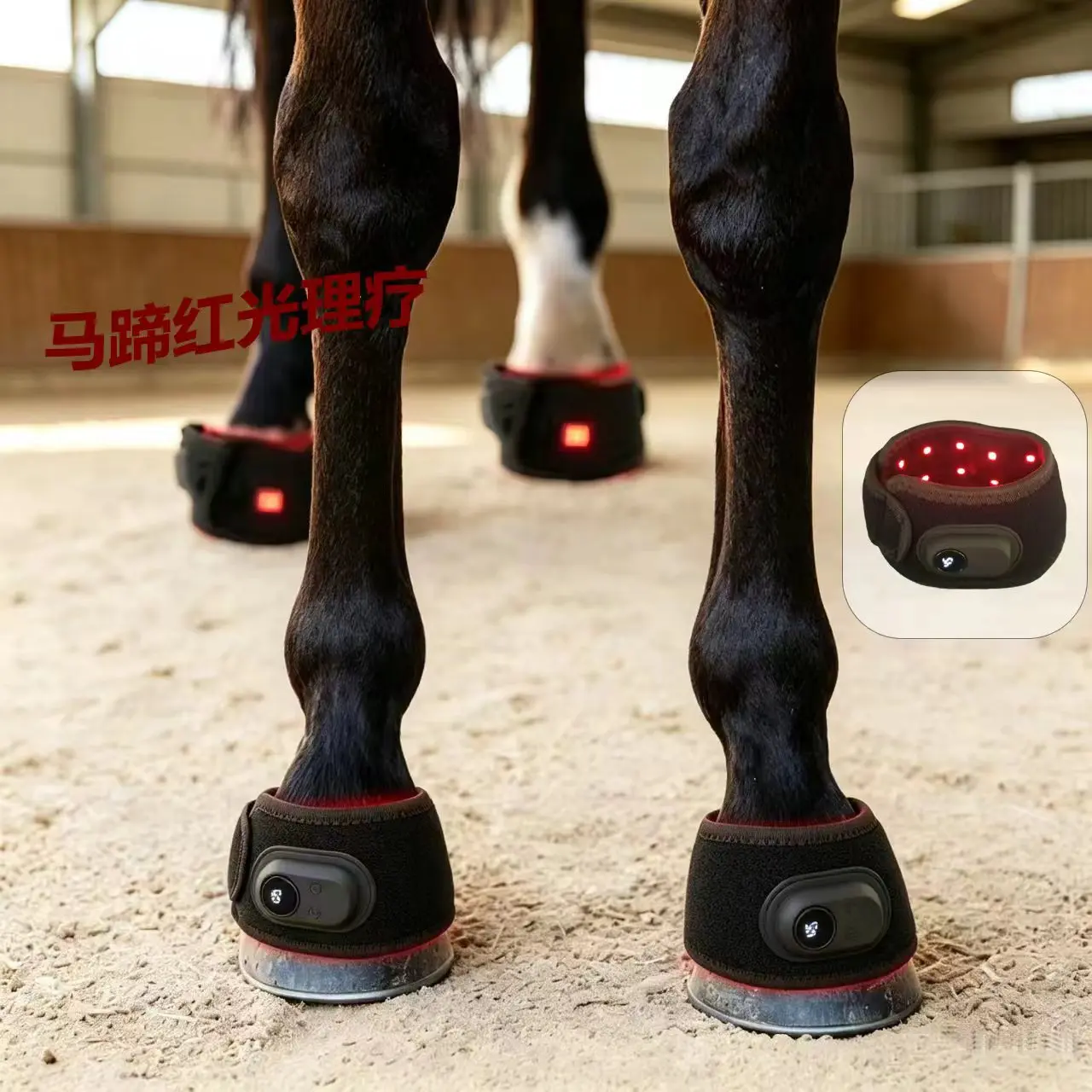 Horseshoe Red Light Physiotherapy Exercise Recovery Large Pet Horse LED Red Light Physiotherapy
