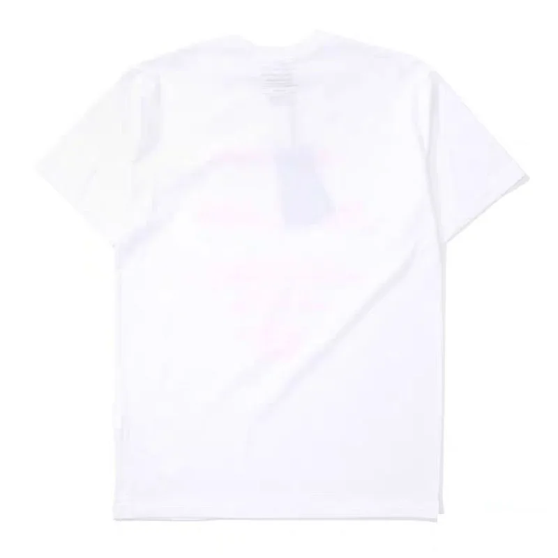 Neighborhood Cotton Japanese Outdoor Loose Letter Short Sleeve NBHD Casual T-shirt Trendy for Men