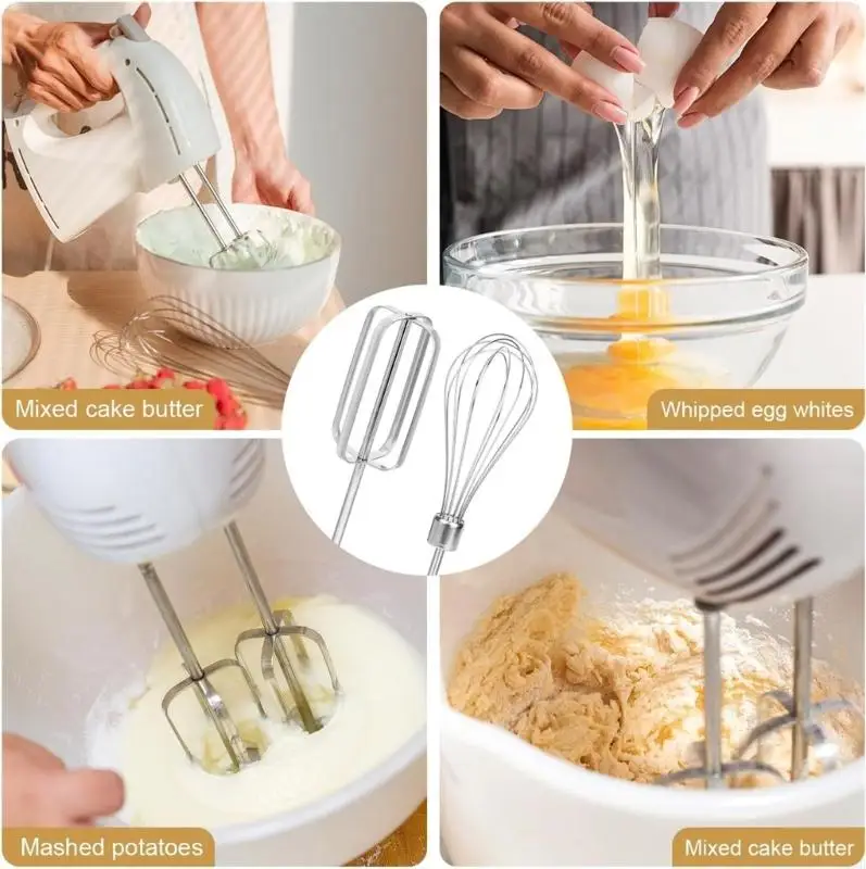 D0AB Batir accesorios Herramienta batidora batidores para batidora manos para hornear