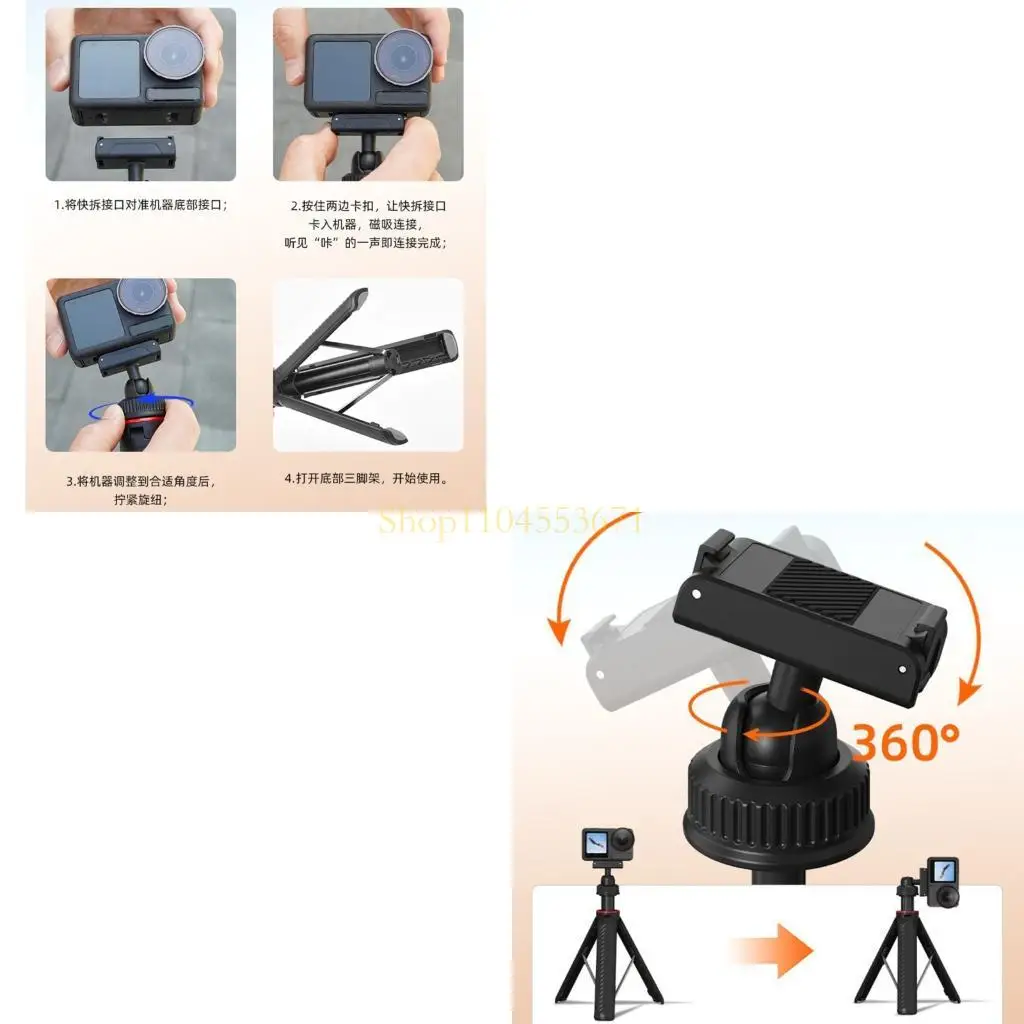 Großer Sale Flexible Kamera Stativ Action Kamera Adapter Stabile Grip Tragbare Tisch Stativ Desktop Halterung Einstellung für