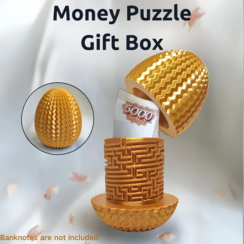머니 미로 상자: 신비한 서프라이즈 퍼즐 선물, 부활절 달걀 선물, 생일 및 할로윈 간식, 두뇌 게임 세트