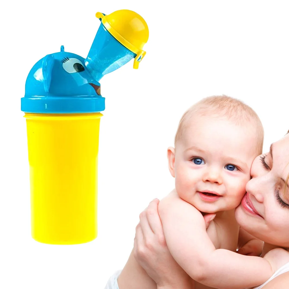 

Baby Boy Portable Potty Urinal Toddler Training Pee Leakproof Spout Design Emergency Toilet Kid Potty Pee Trainer