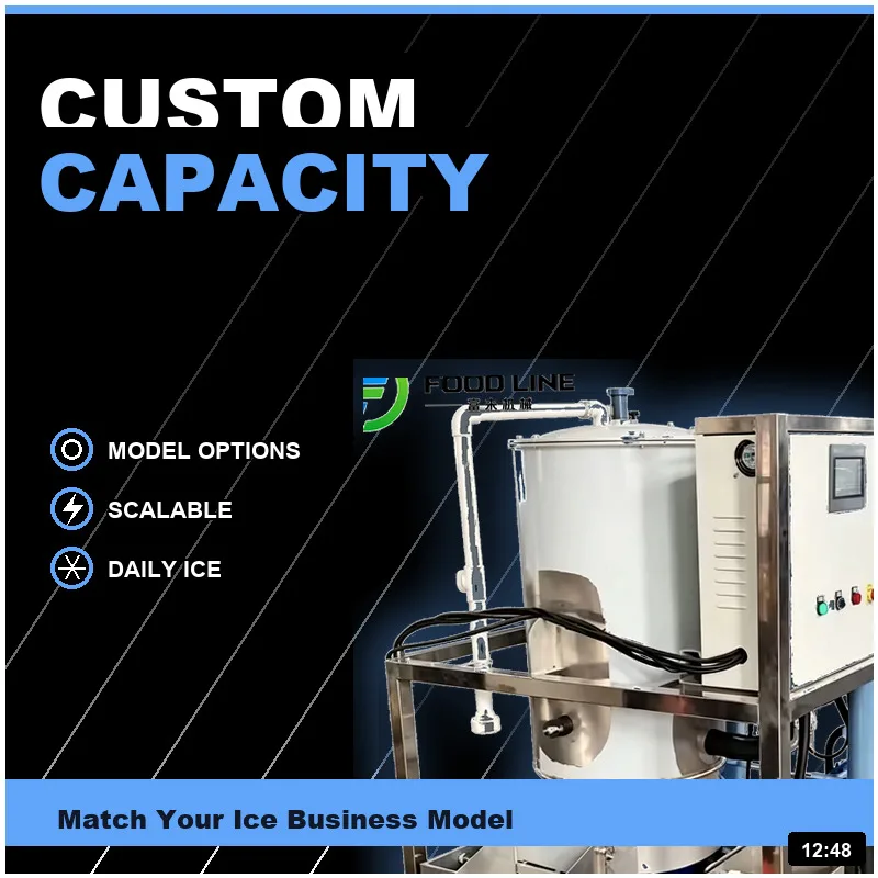 5T Tube Ice Machine China Manufacturer Commercial Automatic Ice Making Equipment for Seafood Processing Cold Room