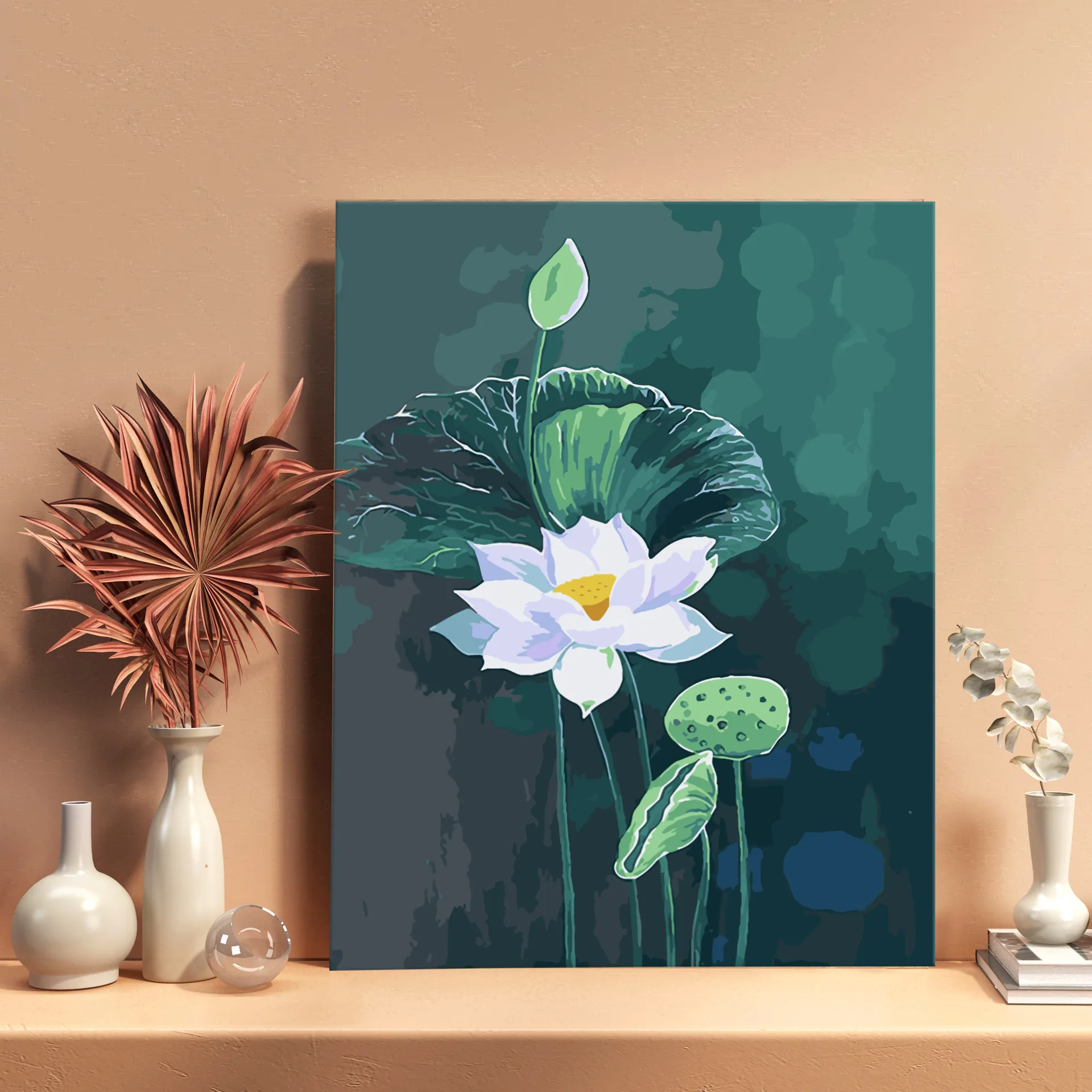 

Digital Oil Painting Landscape Oil Painting Healing Hand Painted Coloring Living Room Decorative Canvas Painting