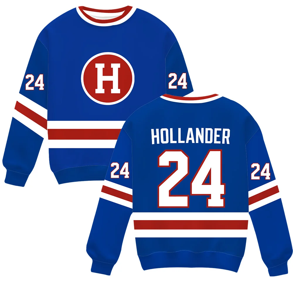 Heated Rivalry Inspired Crewneck Shirt Shane Hollander Fans Gift Essential Pullovers 3D Print Harajuku Design Sweatshirts Unisex
