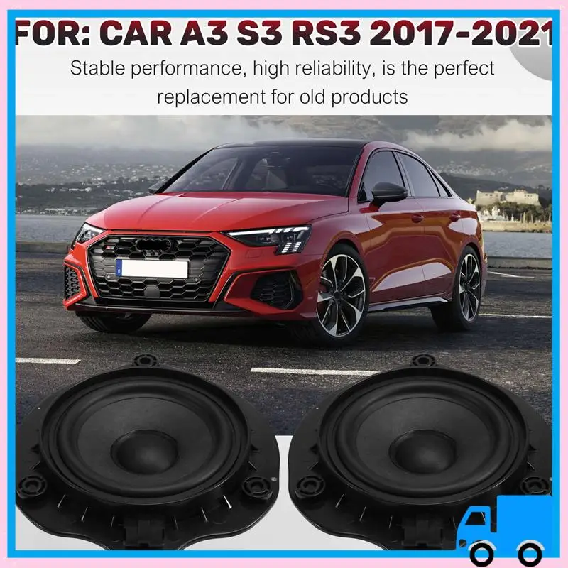 

Lasting 1Pair Front Door Mid-Range Speaker 8V0 035 454 A, 8V0035454A For A3 S3 RS3 2017-2021