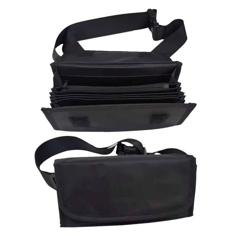 Multi-Function Waiter's Purse Portable Multi Pocket Driver Waist Wallet Fanny Pack For Cash Receipt Bills Coins Organizer Safe