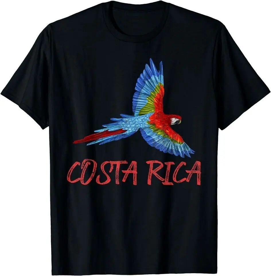 NEW LIMITED Costa Rica Bird Scarlet Macaw Central American Country T-Shirt