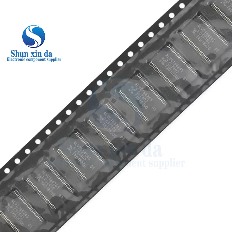 5PCS 74ALVC164245DGG:11 74ALVC164245DGG SN74ALVC164245DGGR ALVC164245 TSSOP-48 SMD 16-bit Dual Supply Translating Transceiver IC