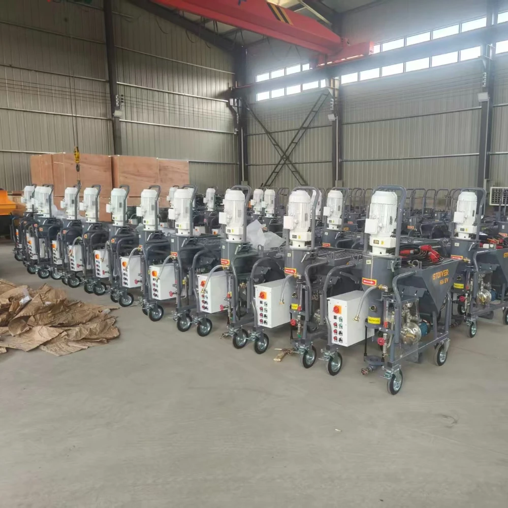 2025 Popular M11 Stucco Finishing Wall Paint Gypsum Spraying Plaster Machine for Construction Work