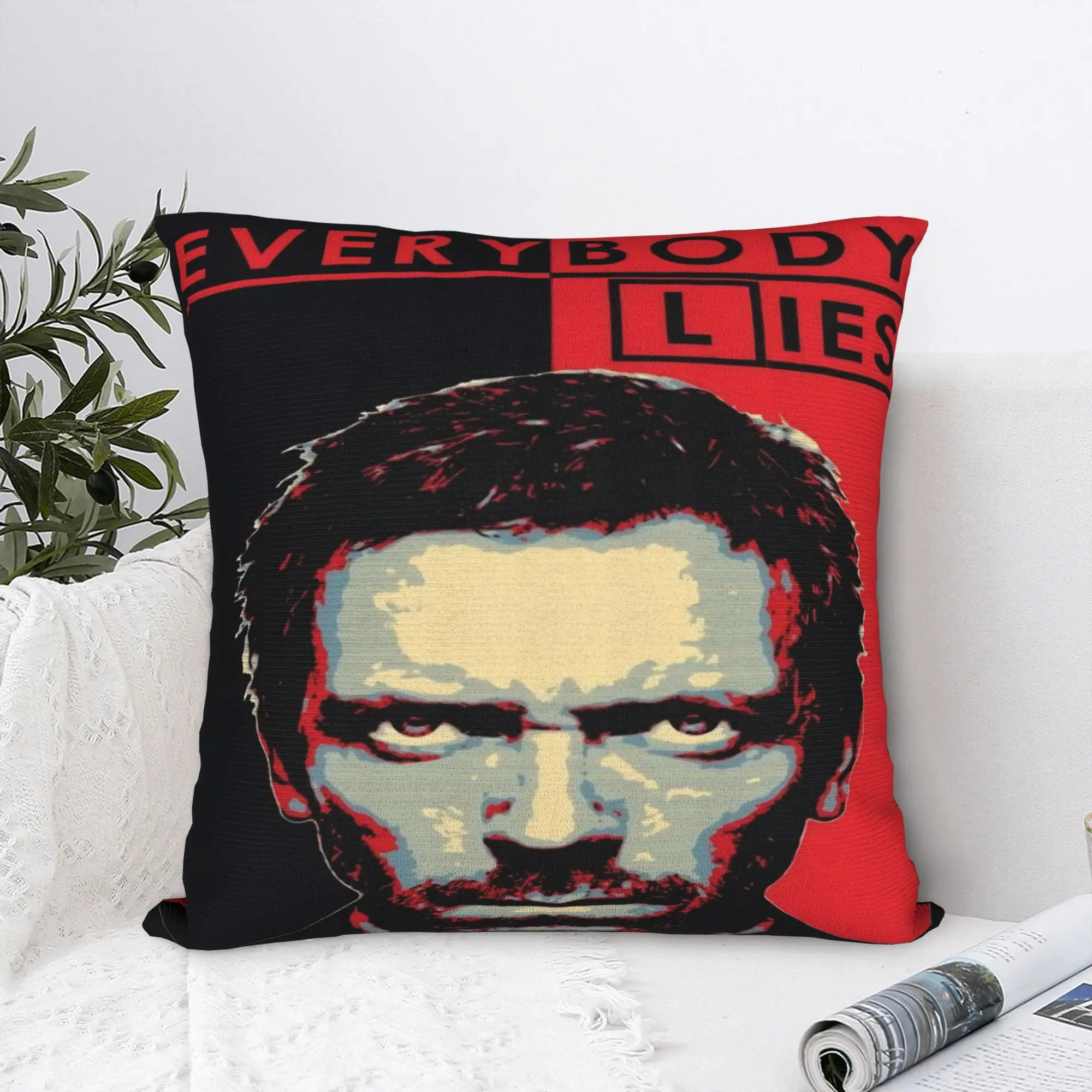 Dr House MD Pillowcases Merch Printing Cushion Cover  Throw Pillow Cover Seat Decor Square Multi-Size
