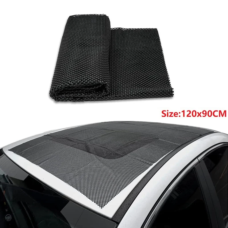 120X90cm Roof Anti-Slip Mat Car Top Roof Rear Cover Non Scratch Car Roof Protective Foldable Mats Cover for SUV Cargo