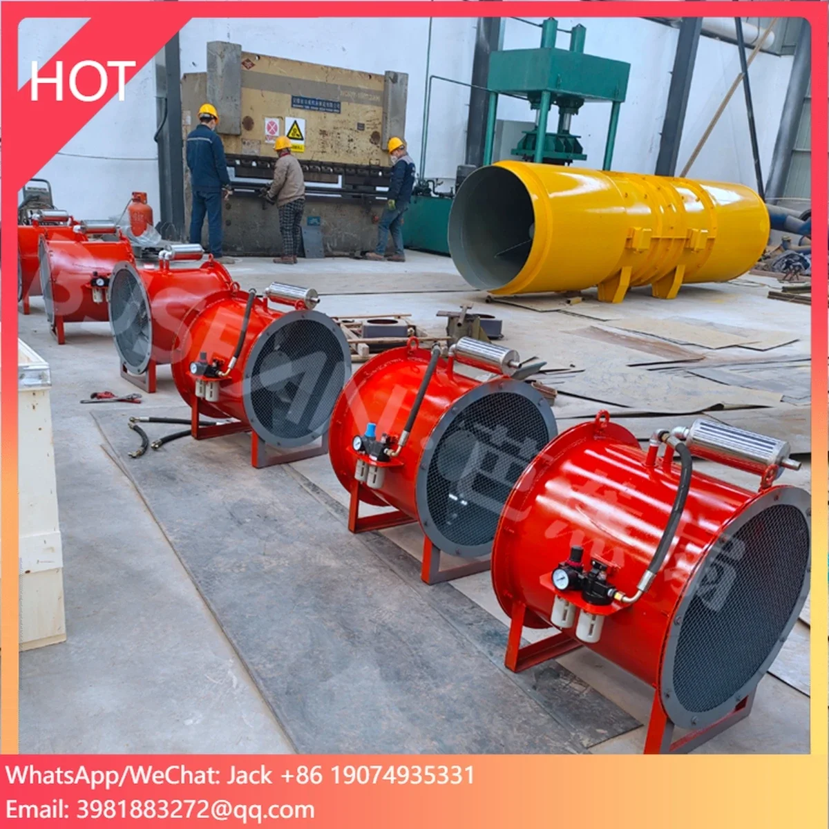 Pneumatic Explosion Proof Blower Fan With Certificate