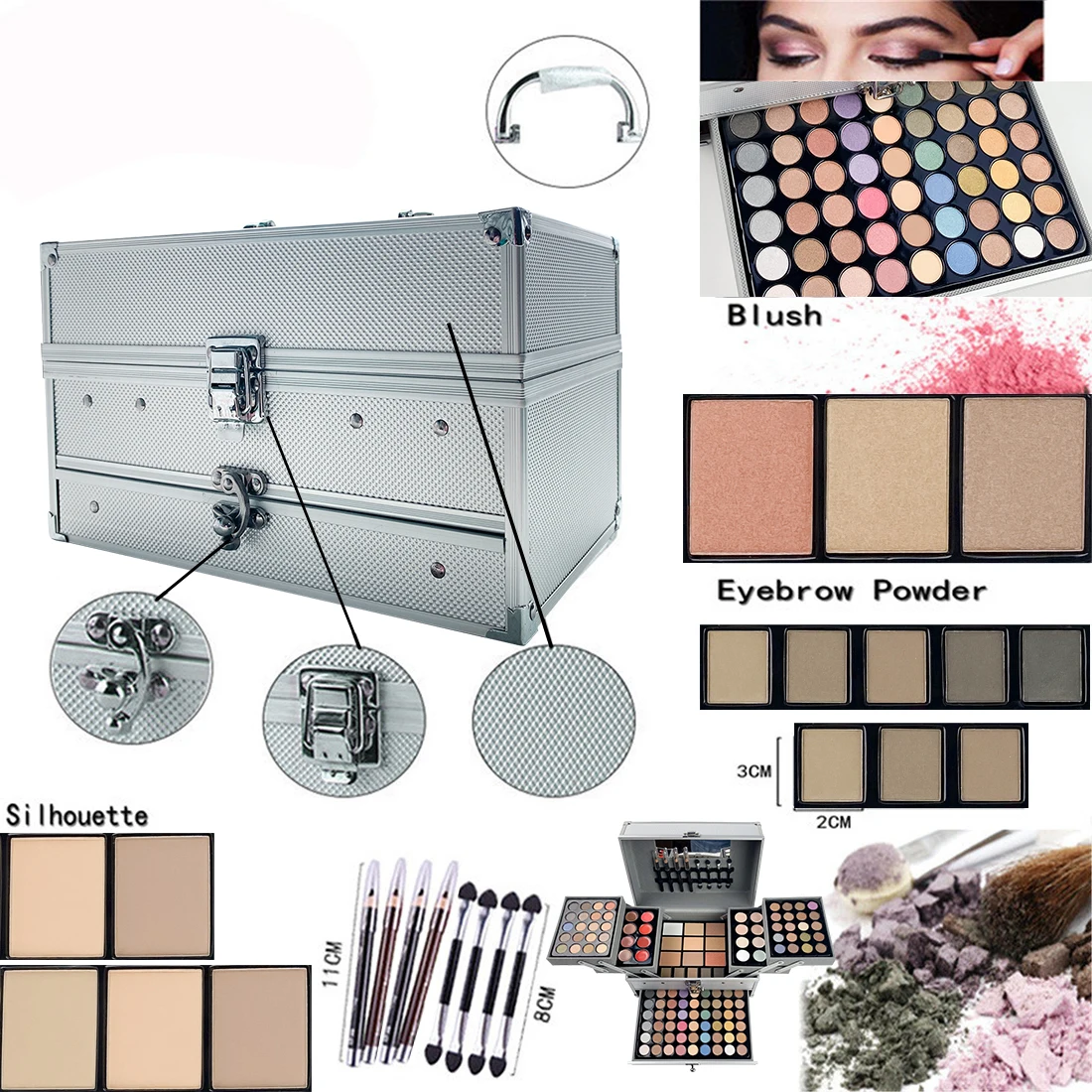 132-цветный подарочный набор д – обзор и цена Beauty Book Makeup Kit