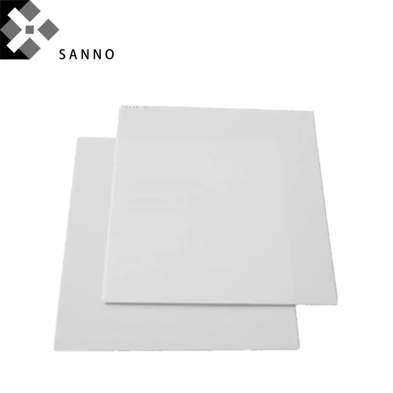 Al2O3 Electrical Insulation Thin Sheet Customize 96% Aluminum Oxide Ceramic Substrate Plate Heat Sink Alumina Plate