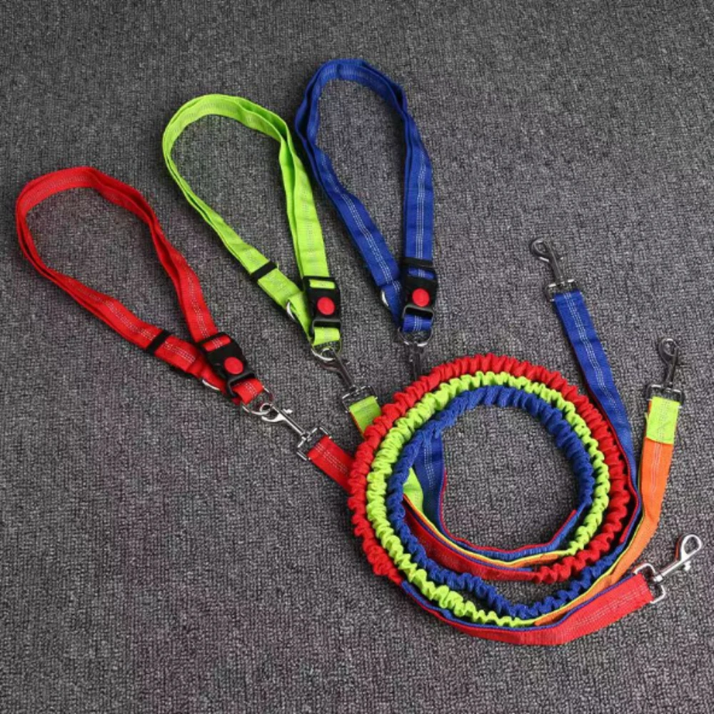 Hand Free Dog Leash for Pet Walking Running Jogging Adjustable Dog leash Waist Belt Chest Strap Traction Rope Dog Accessories