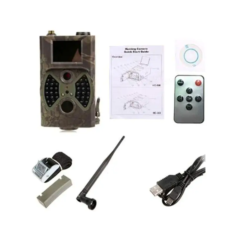 HC300M 1080P 12MP Infrared Trail Camera 940NM Wild Animal Hunting Night Vision Video Cameras GPRS MMS Outdoor Camera