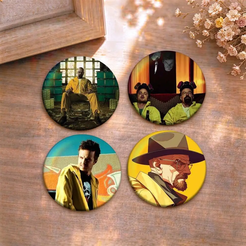 Breaking Bad TV Character  Brooch Metal Badge Brooch, Fashion Decorative Pins for Hat Bag Clothing Decoration Gift