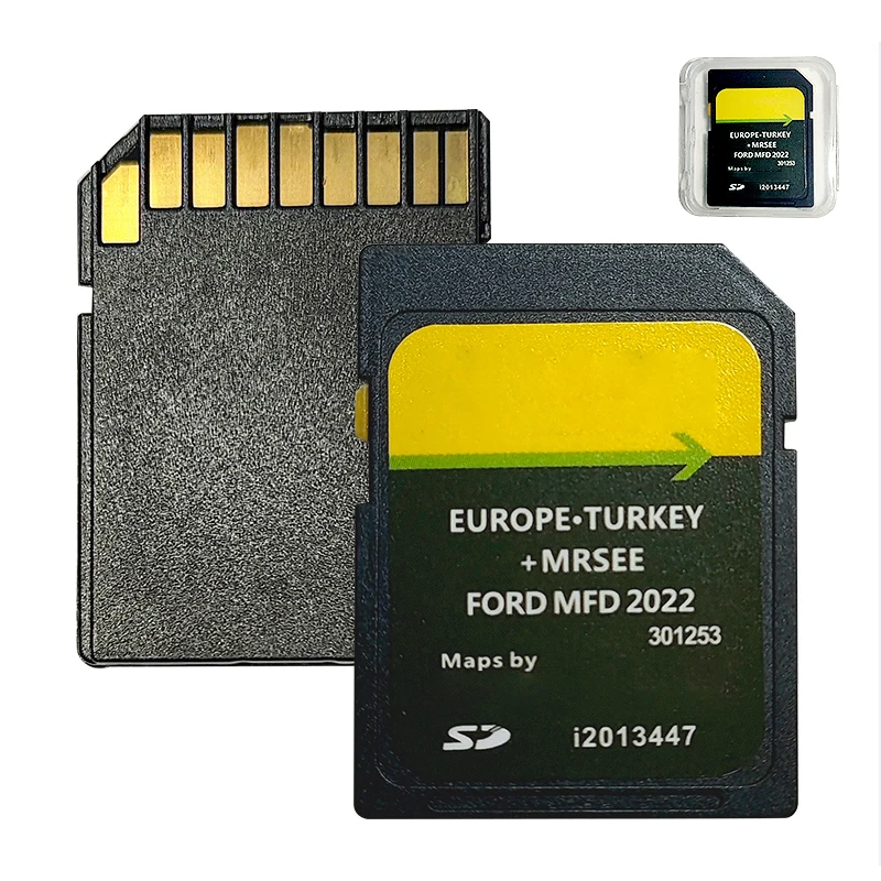 FORD MFD SYNC 1 SD Card Maps Sat Nav Update SD Fiesta Focus KUGA, TRANSIT Europe Latest Maps 2022